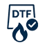 Impresión DTF por metros icono de insumos premium